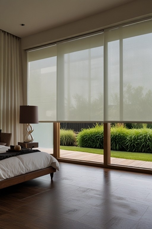 Cortina roller solar screen 5% economica